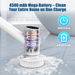 Load image into Gallery viewer, Airrobo BC200 Electric Spin Scrubber - Cordless Cleaning Brush with Power Shower Scrubber & Extension Handle, 4 Heads Electronics Cleaning Brush