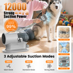 Load image into Gallery viewer, AIRROBO PG100 Plus 8 in 1 Pet Grooming Kit with Vacuum
