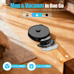 Load image into Gallery viewer, Airrobo Q20+ Robot Vacuum and Mop Self Emptying& Refilling,8000Pa Powerful Suction, Precision Navigation,Multi-Surface, Pet Friendly