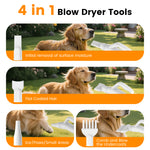 Load image into Gallery viewer, AIRROBO Dog Blower Pet Hair Dryer with Adjustable Speed Temperature, Large Dog Hair Grooming Blower after Bath Swimming, Heating Blower with 4 Nozzles