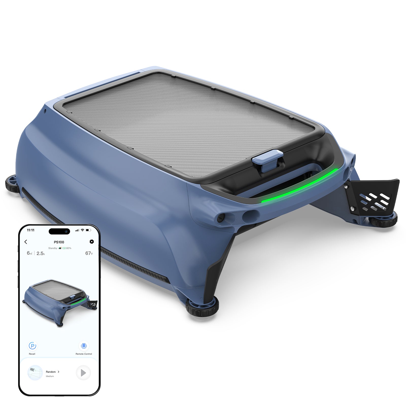 AIRROBO SP200 Cordless Robotic Pool Cleaner with App Control