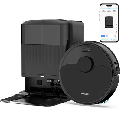 AIRROBO M2 Robot Vacuum and Mop Combo | Self-Emptying, 10000Pa Suction