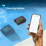 Load image into Gallery viewer, AIRROBO CP400 smartphone app with 7 cleaning modes including remote control, spot cleaning, and auto-docking recall
