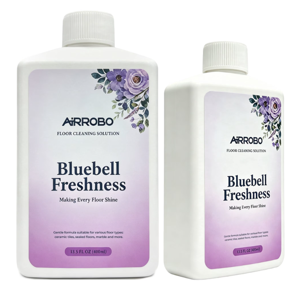 AIRROBO Hard Floor Cleaning Solution 400ml, Plant-Based, Compatible with M2 Robot Vacuum