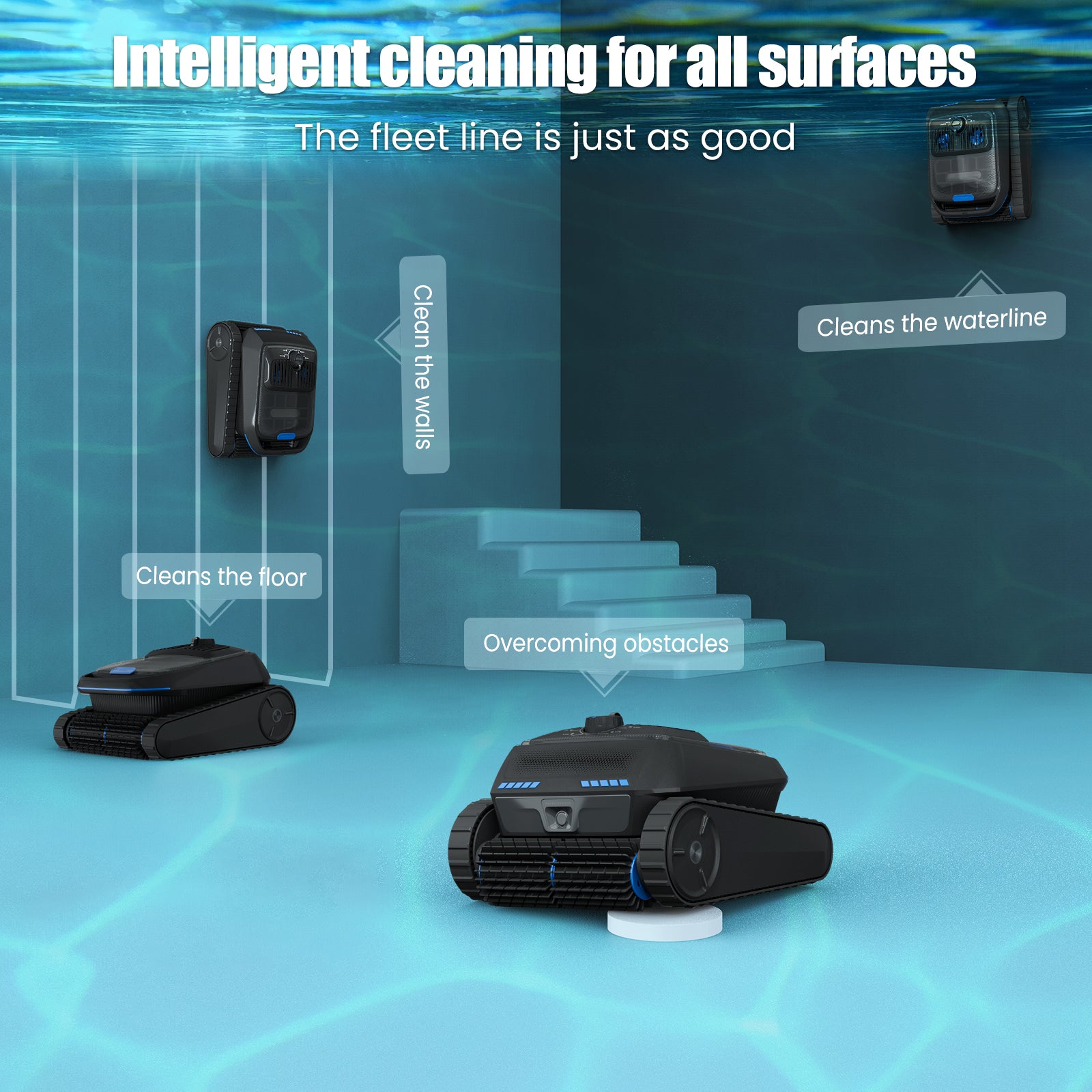 AIRROBO CP400Lite | Energy-efficient Cordless Pool Cleaner