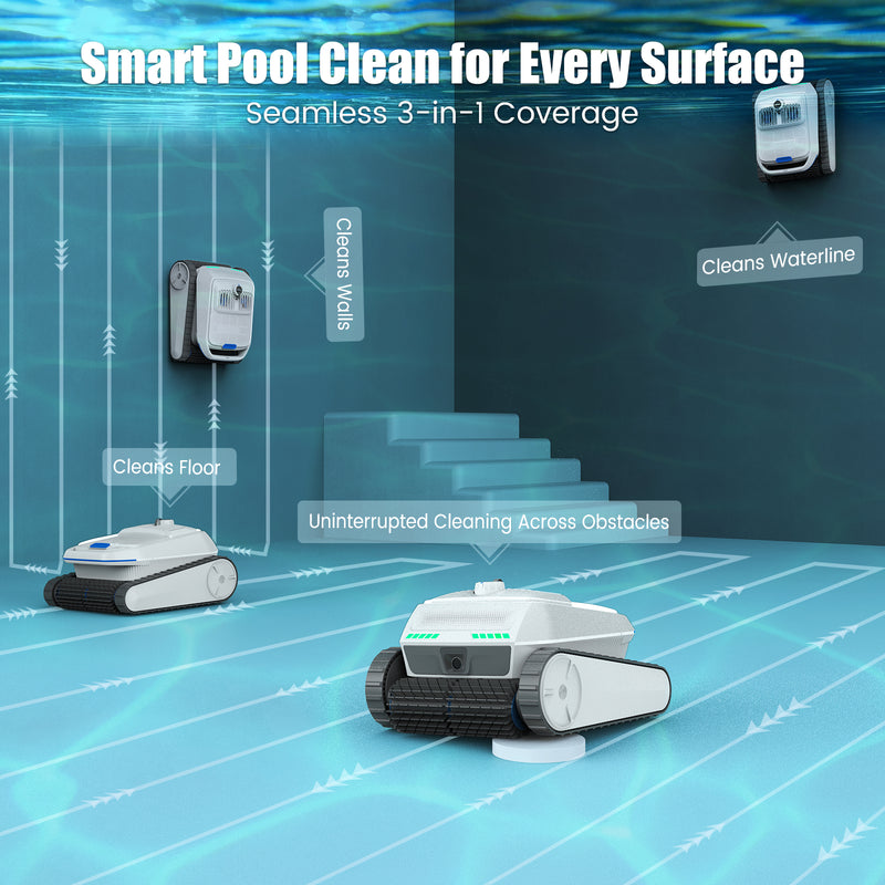 AIRROBO PC200Lite | Energy-efficient Cordless Pool Cleaner