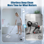 Load image into Gallery viewer, AIRROBO CB100 Electric Spin Scrubber Cordless Electric Scrubber for Cleaning, 300 Mins Runtime, 6 Brush Heads, 47" Adjustable Handle, IPX7 Waterproof for Bathroom, Kitchen, Floors, Tiles, Car Cleaning
