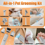 Load image into Gallery viewer, AIRROBO PG100 Plus 8 in 1 Pet Grooming Kit with Vacuum
