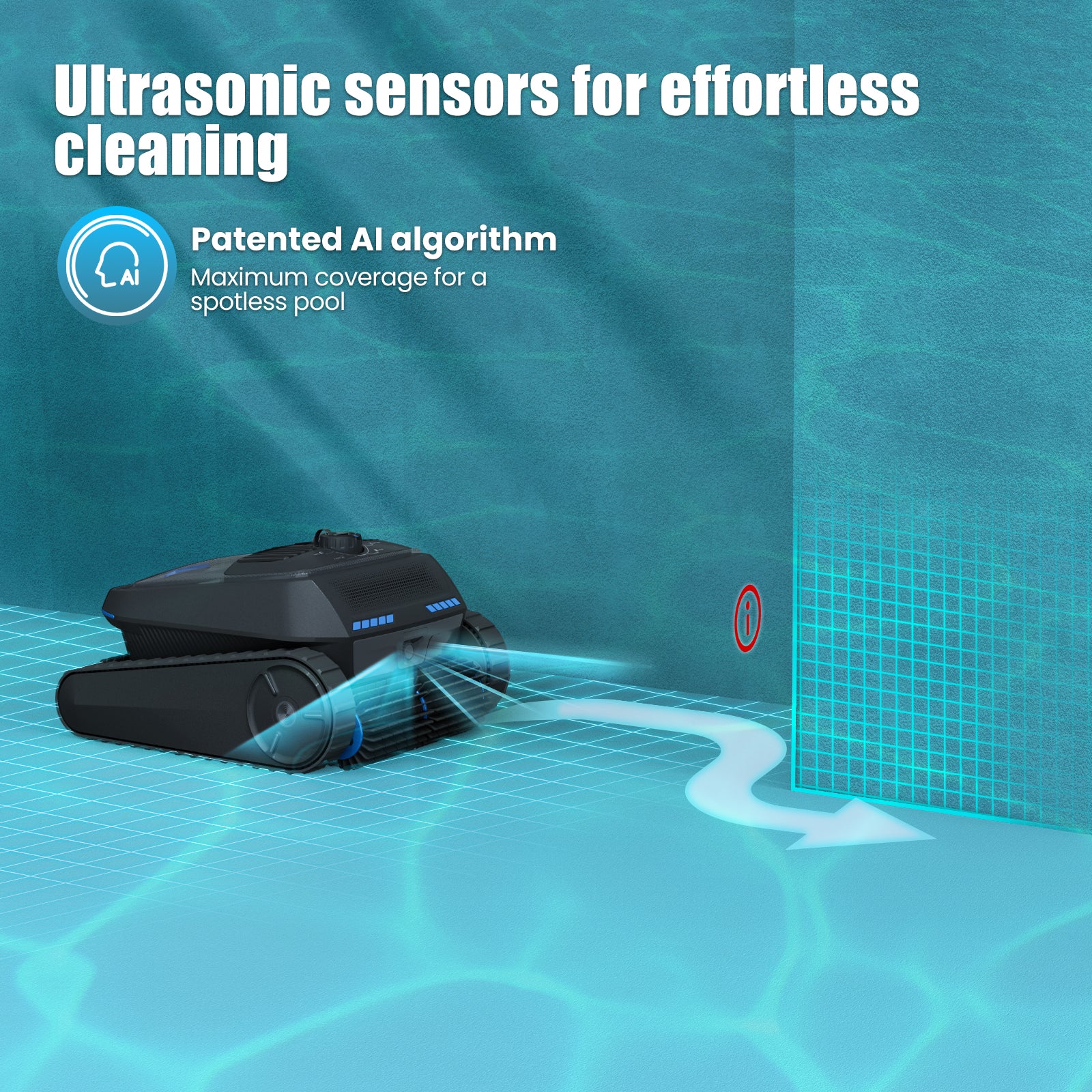 AIRROBO CP400Lite | Energy-efficient Cordless Pool Cleaner