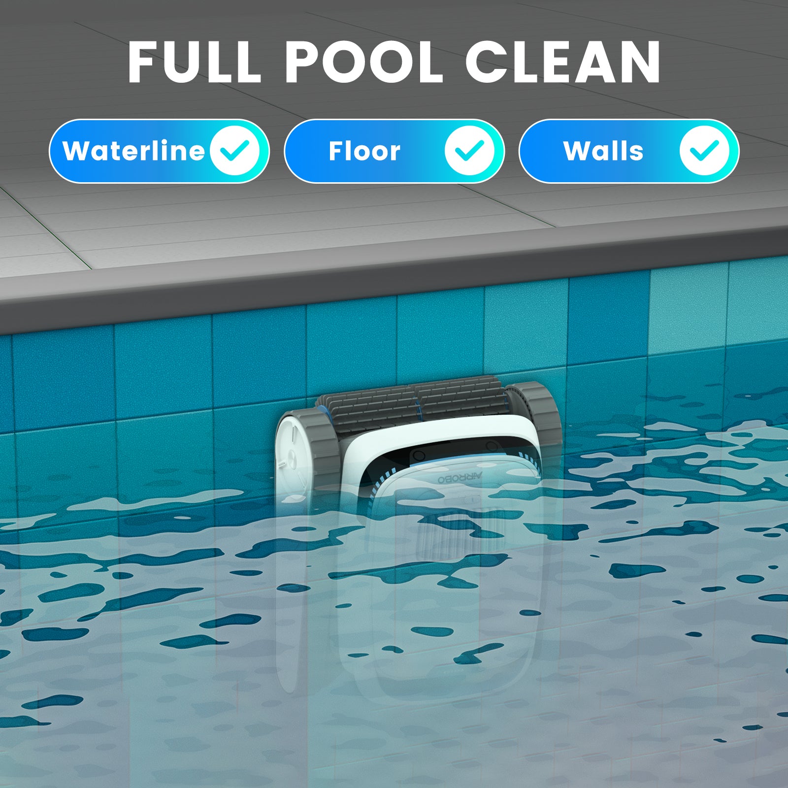 AIRROBO PC10 90%New Rerurbished Cordless Robotic Pool Cleaner