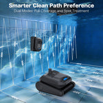 Load image into Gallery viewer, AIRROBO CP400 NaviClean navigation system with zigzag path planning for full coverage and spot treatment cleaning modes
