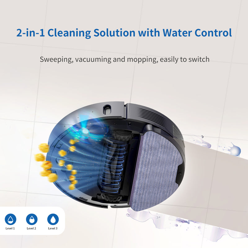 AIRROBO T20+ Robot Vacuum and Mop Combo