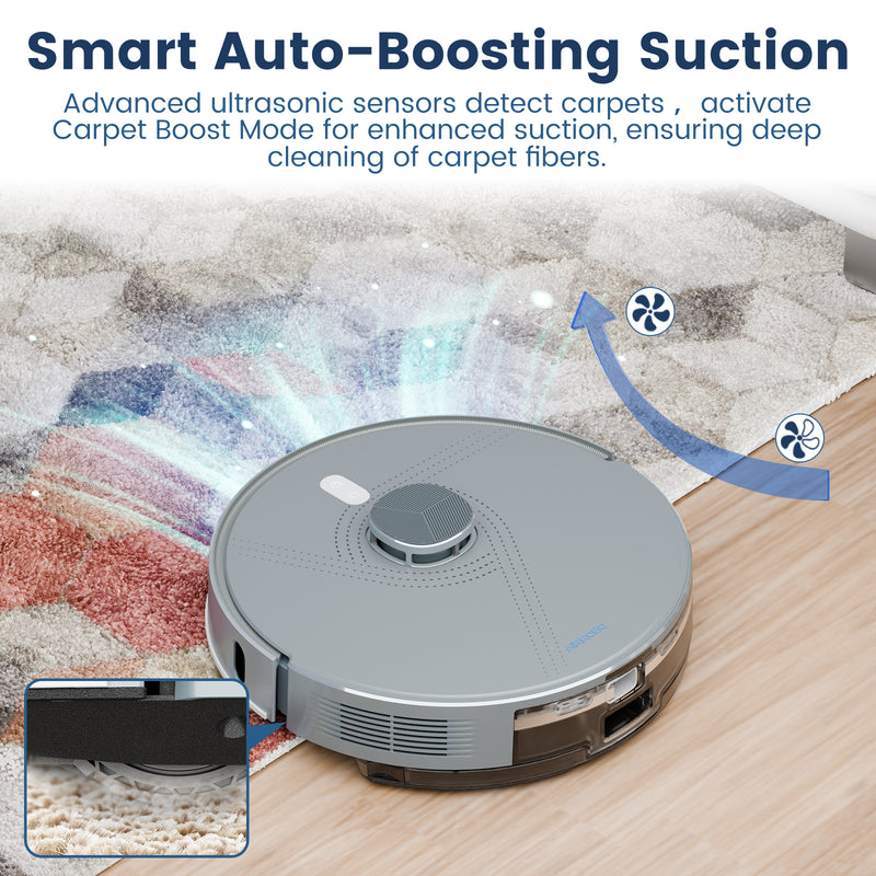 Smart Auto-Boosting suction