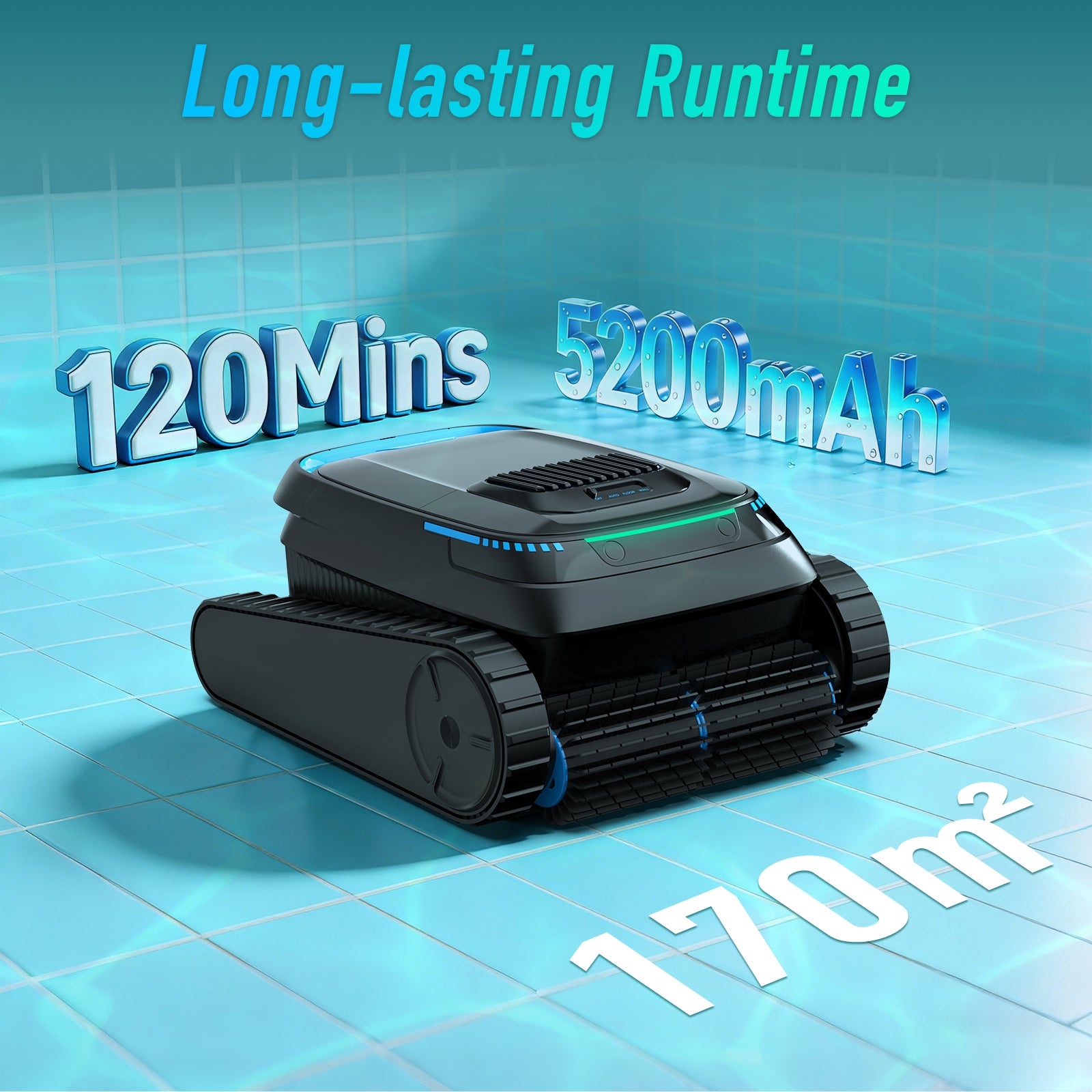 AIRROBO CP20 Cordless Wall-Climbing Robotic Pool Vacuum