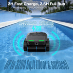 Load image into Gallery viewer, AIRROBO CP400 10400mAh battery with 2-hour fast charge, 150-minute runtime, cleans up to 3200 sq ft pool area
