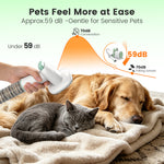 Load image into Gallery viewer, AIRROBO Dog Grooming Kit, 7 Grooming Tools, Pet Grooming Vacuum, Dog Clippers Kit, Low noise, PG80plus
