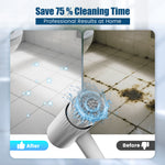 Load image into Gallery viewer, AIRROBO CB100 Electric Spin Scrubber Cordless Electric Scrubber for Cleaning, 300 Mins Runtime, 6 Brush Heads, 47" Adjustable Handle, IPX7 Waterproof for Bathroom, Kitchen, Floors, Tiles, Car Cleaning
