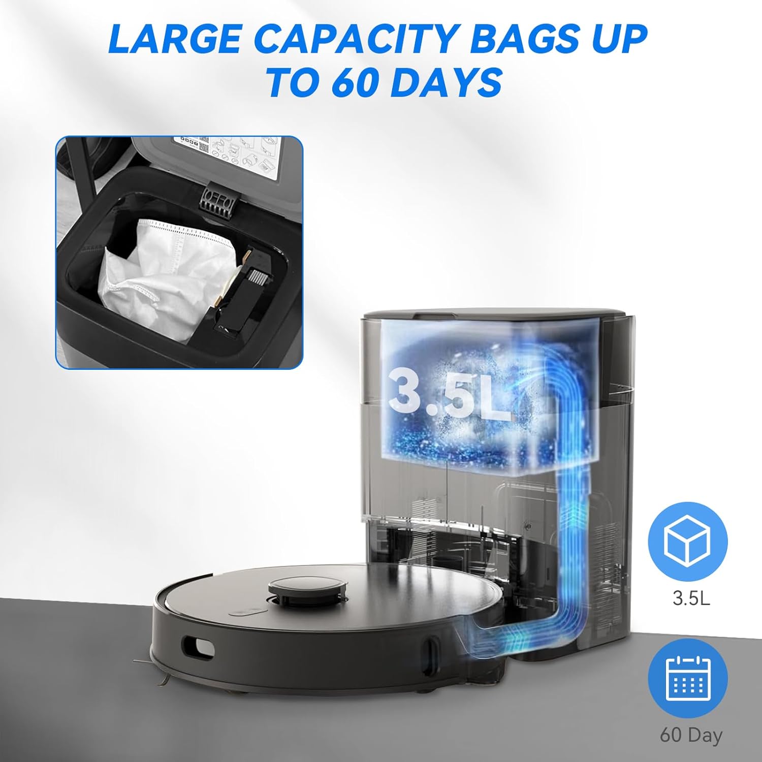 AIRROBO T10+/ T20+/ L40+/Q20+ 6 PCS Disposable Dust Bag