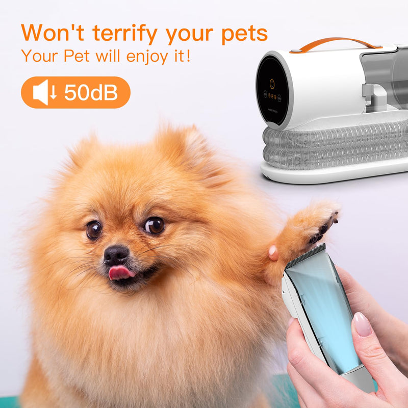 AIRROBO PG100 (Lite) | Pet Grooming Kit with Vacuum | Pet Vacuum Groomer
