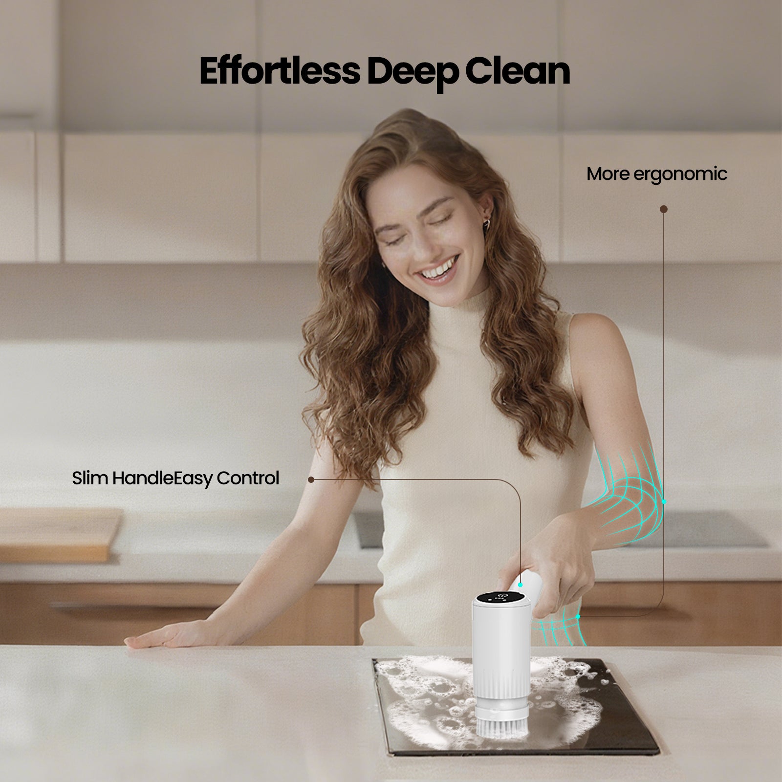 AIRROBO BC200 Electric Spin Scrubber