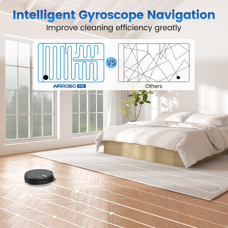 AIRROBO P30 90% New Refurbished Robot Vacuum and Mop Combo