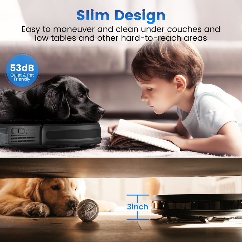 AIRROBO P30 90% New Refurbished Robot Vacuum and Mop Combo